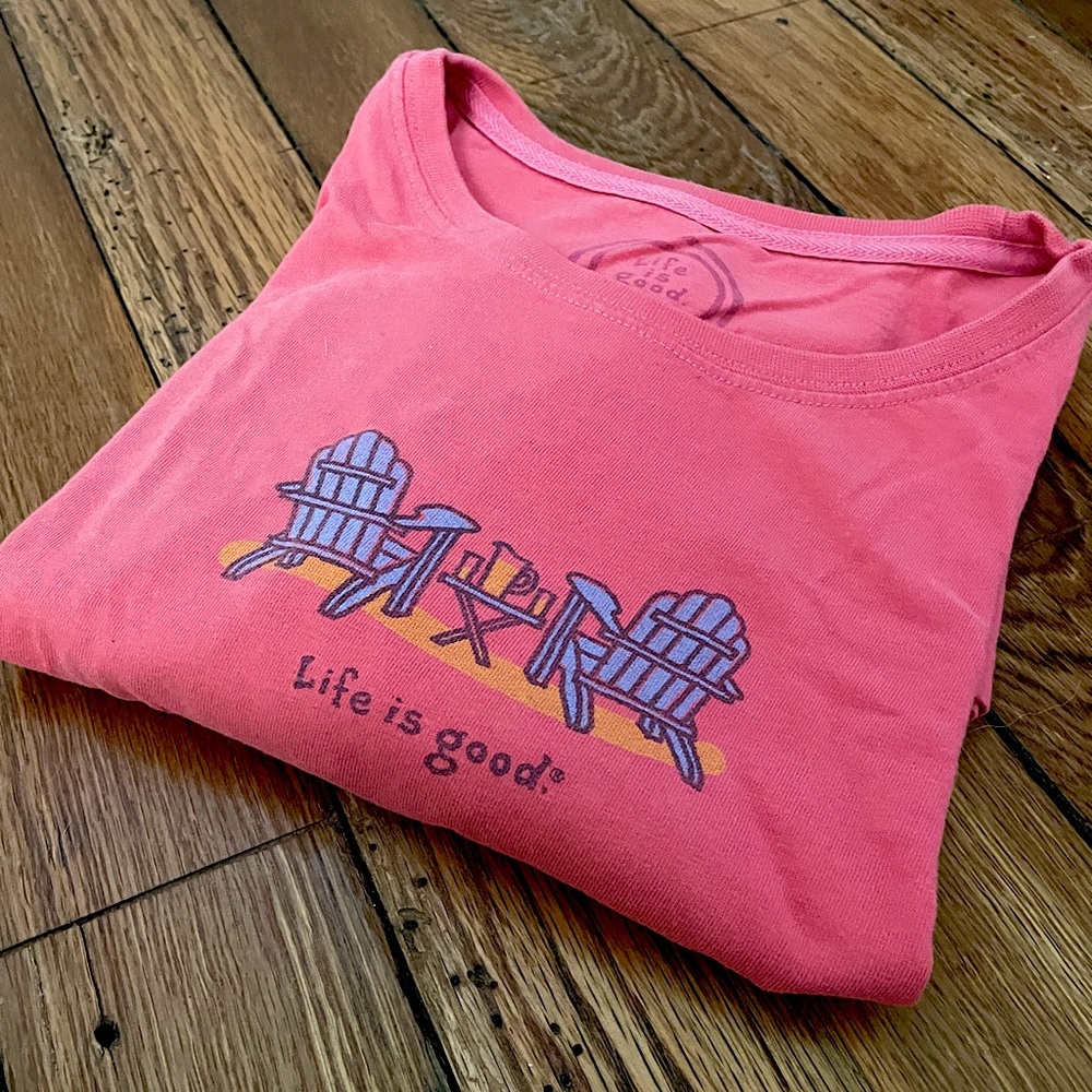 Beach Chair Life is Good T-Shirt